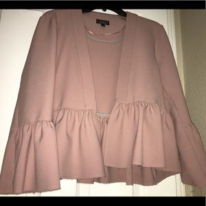 Top Shop Blazer jacket in pink